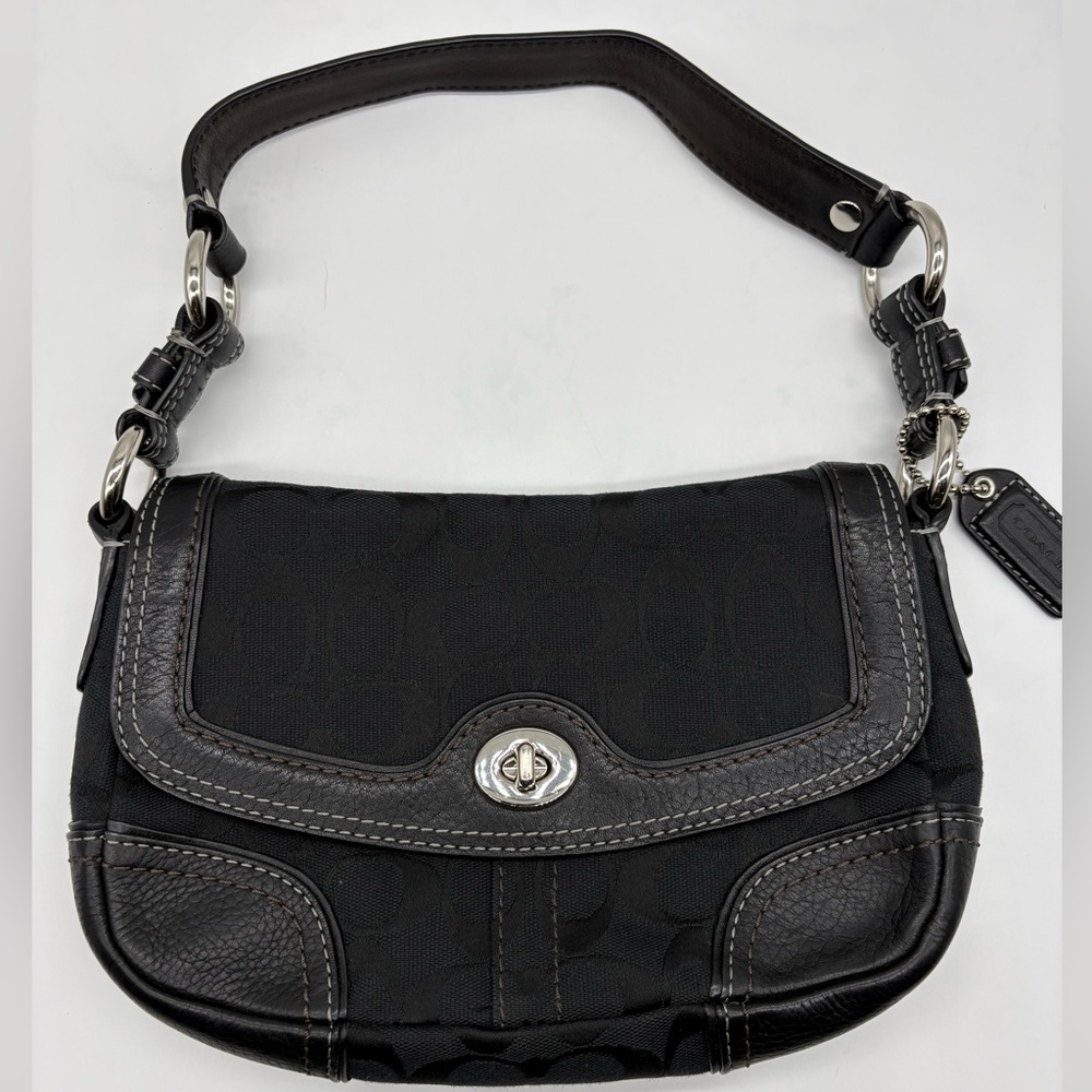 Coach Black Shoulder Bag